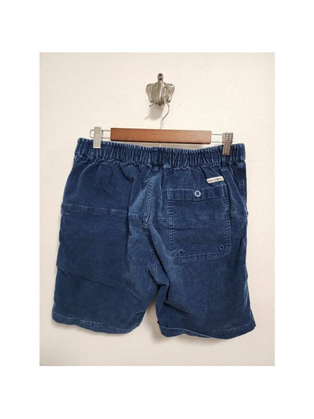 Banks Journal big bear blue corduroy walk shorts 32